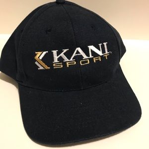 Vintage 90s Navy Karl Kani Sport SnapBack cap